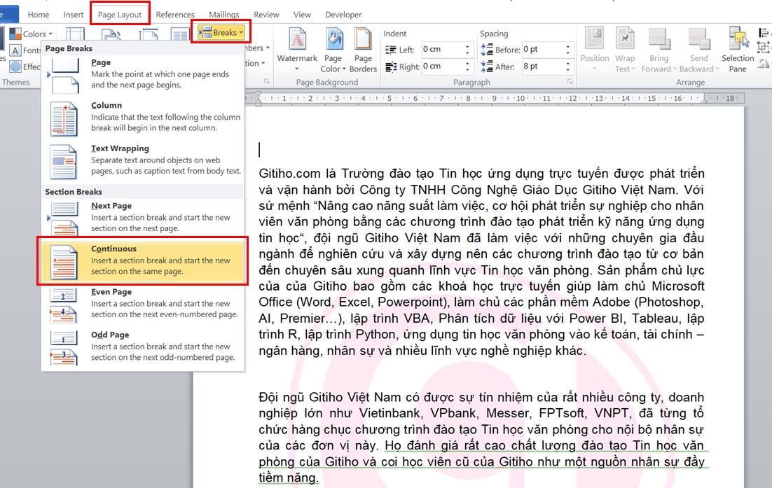 Hướng dẫn xóa Watermark trong trang Word